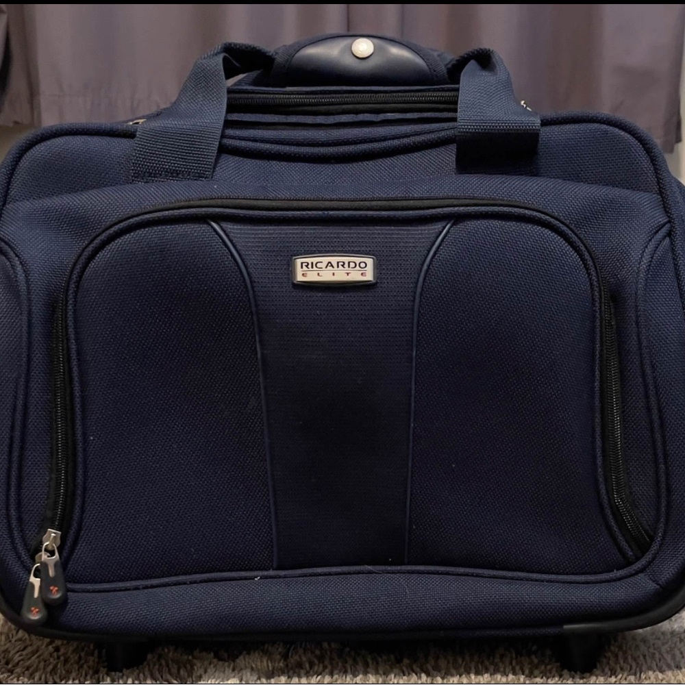 Ricardo Elite Rolling Business Briefcase or Carry-On Luggage